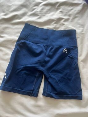Oner Active Navy High-Waist Bike Shorts